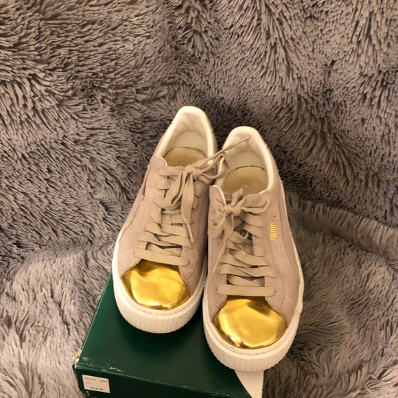Puma Shoes - 🔥🔥Puma gold toe sneakers🔥🔥